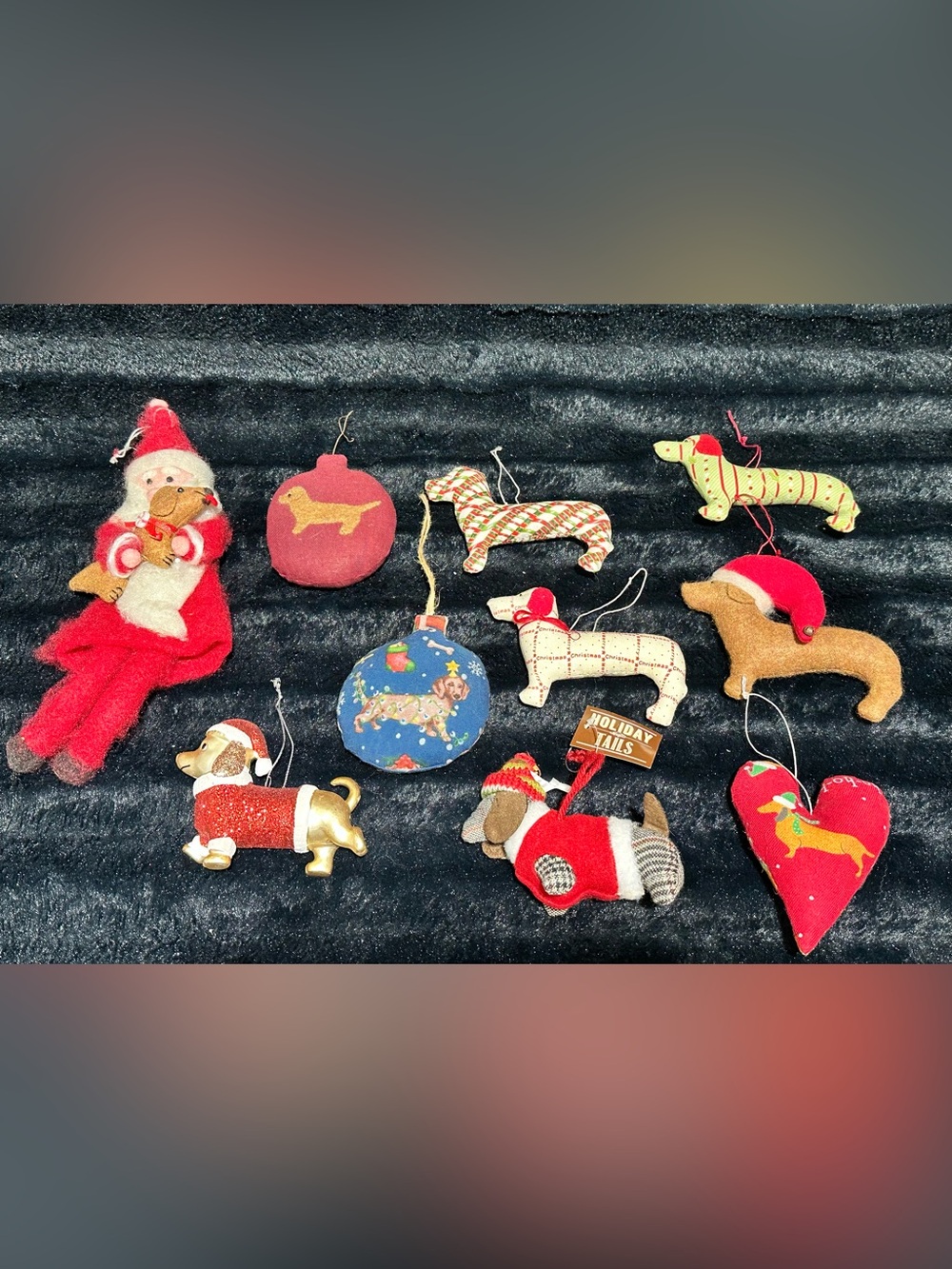 Dachshund Ornament Lot